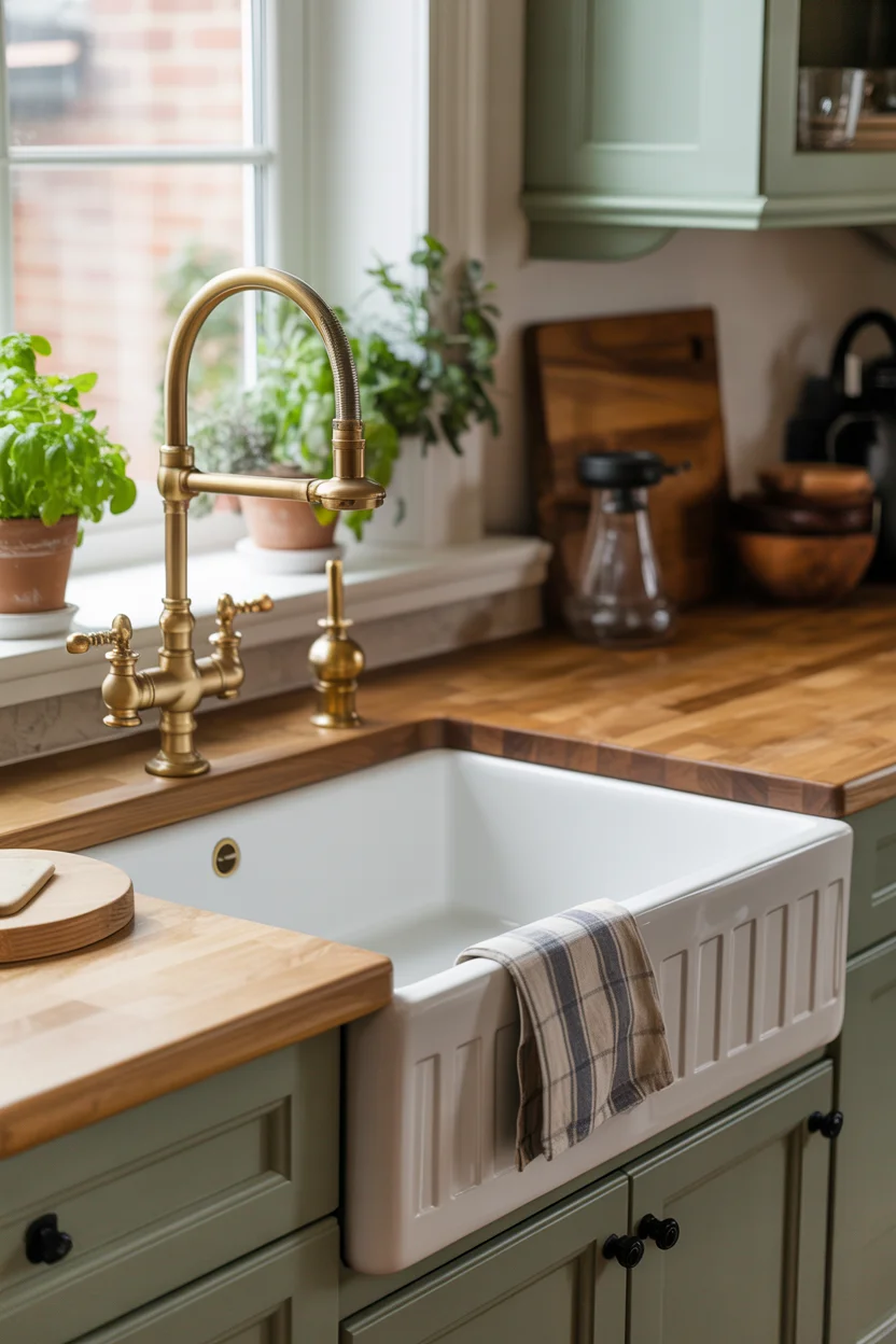 Apron-Front Farmhouse Sink