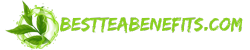 Green tea benefits logo