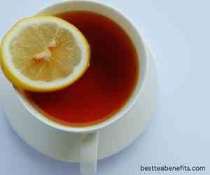 benefits of drinking black tea with lemon juice