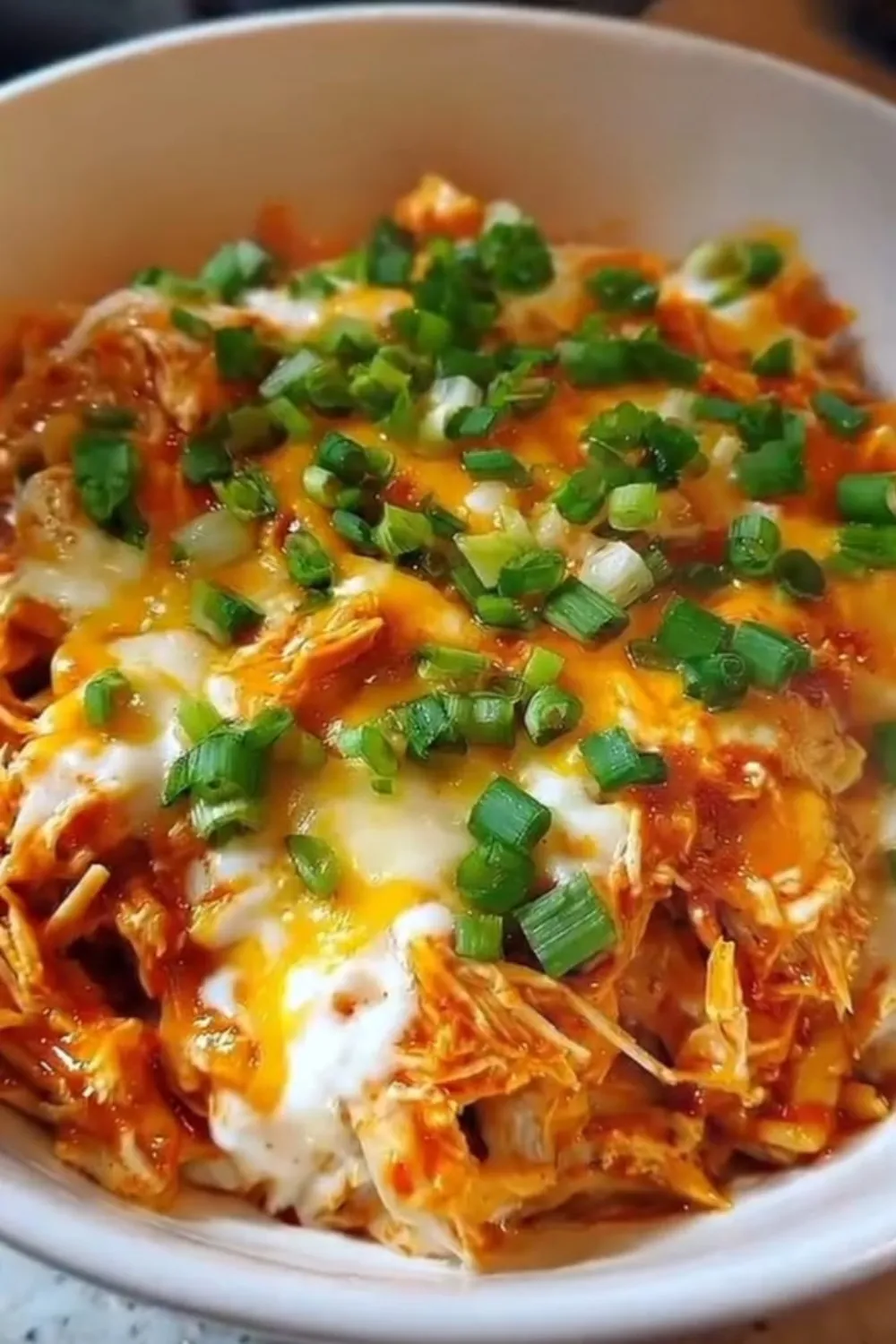 Bufflo chedder chicken rice