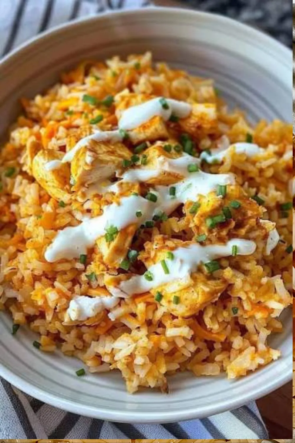Buffalo Chicken & Rice