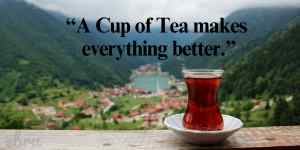 What Are Famous Cup of  English Tea Quotes?