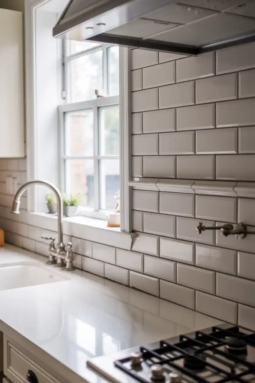 Classic White Subway Tile