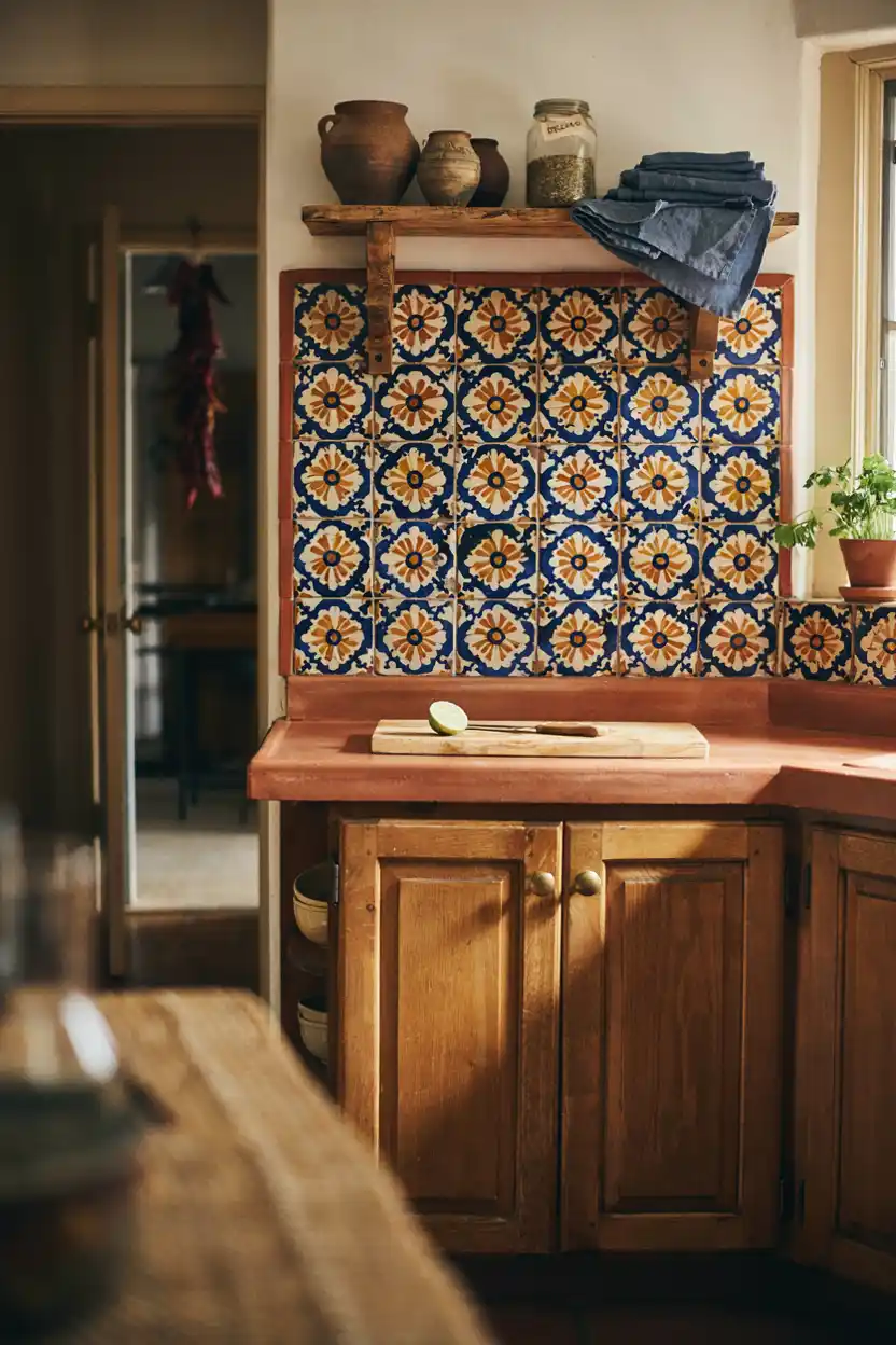 Colourful Talavera Tile