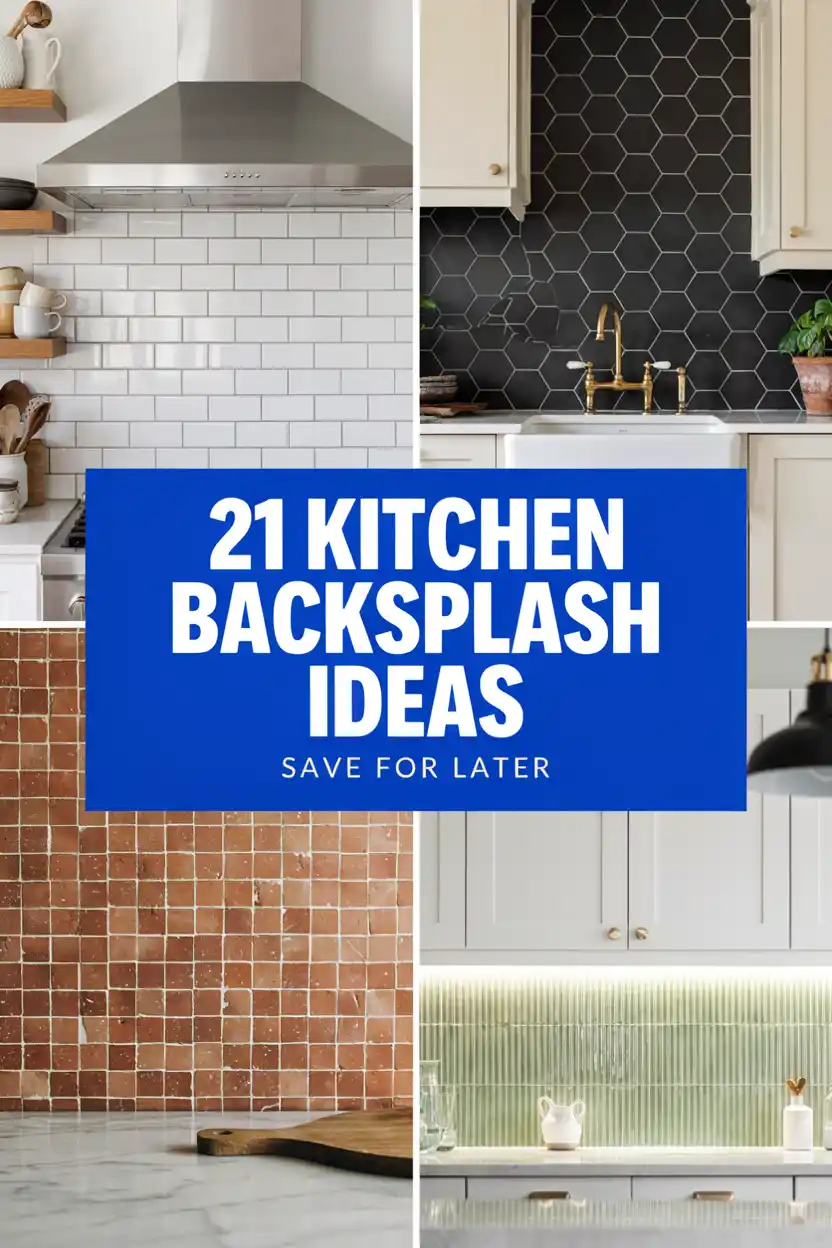 21 Kitchen Backsplash Ideas