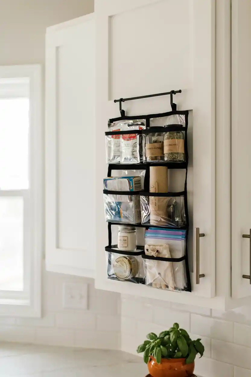 Over-the-Cabinet Door Storage