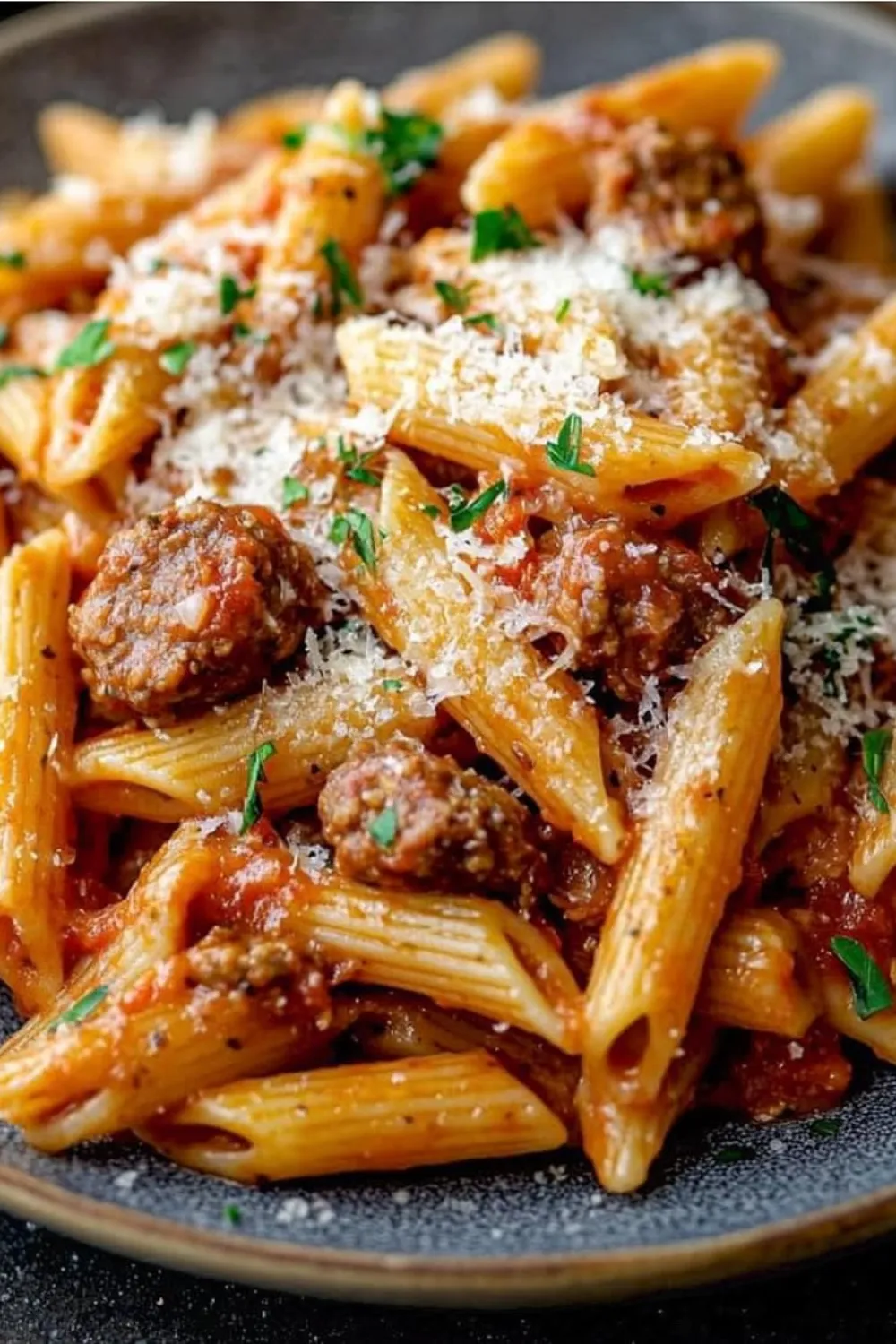 Parmesan Sausage Penne