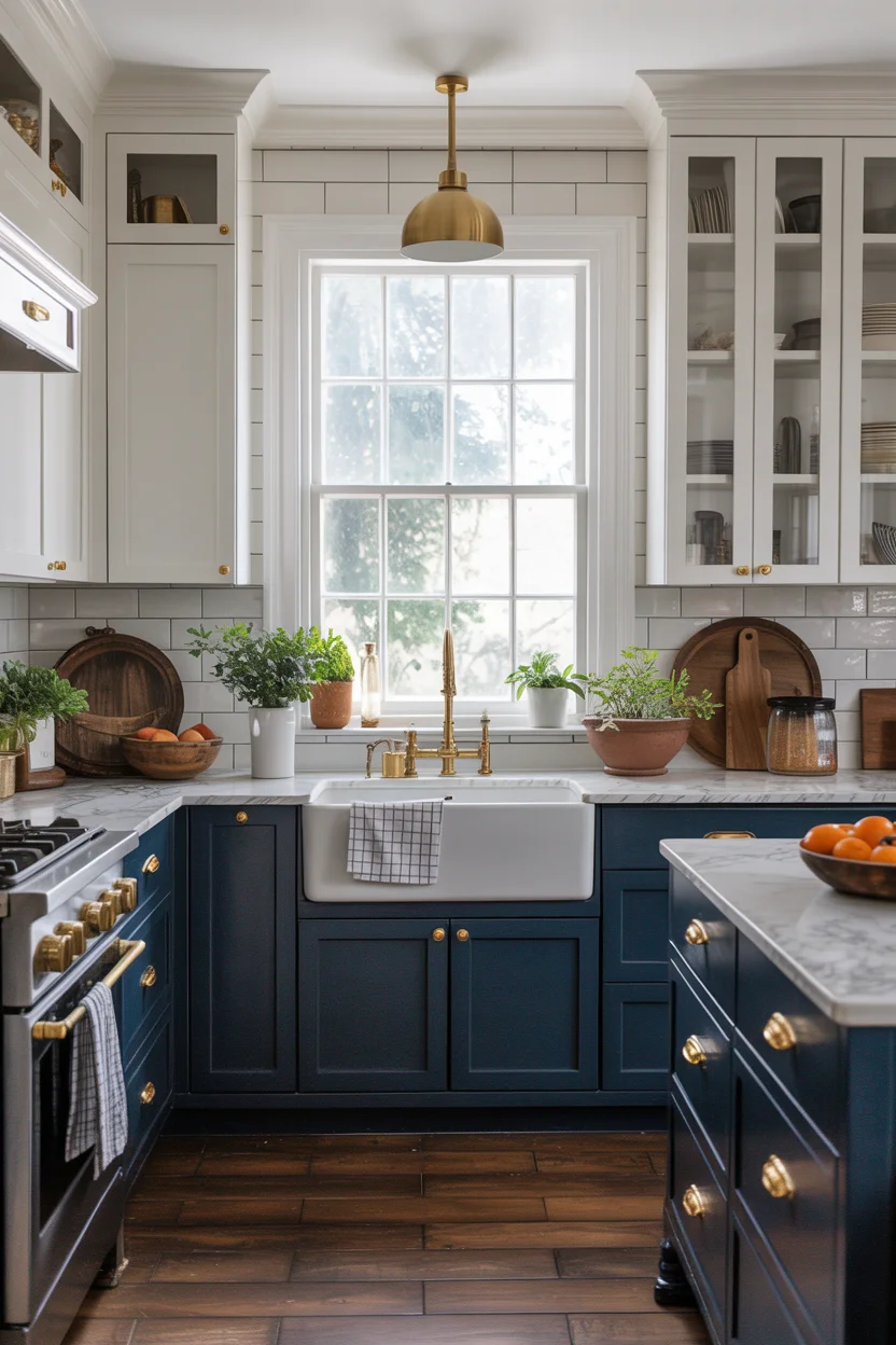 Two-Tone Cabinetry