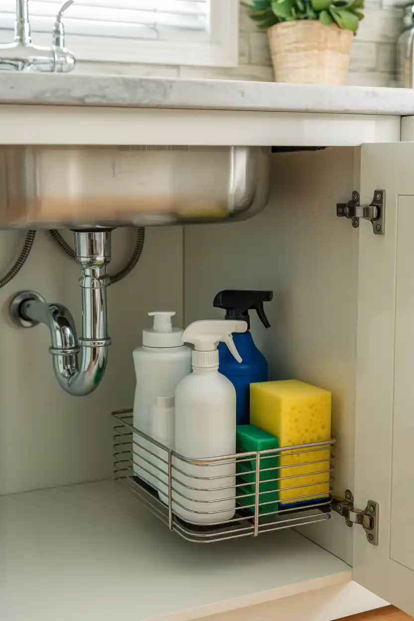 Under-Sink Pull-Out Organizer